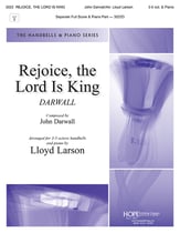 Rejoice, the Lord Is King Handbell sheet music cover